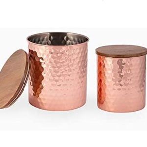 Uncommon James Copper Canister Set